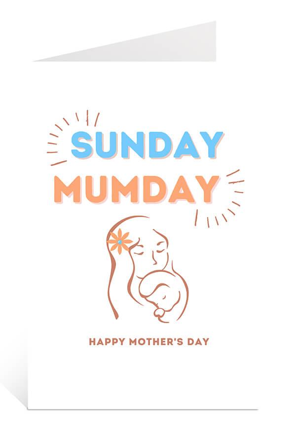 Download Free Mother's Day Card: Sunday Mumday