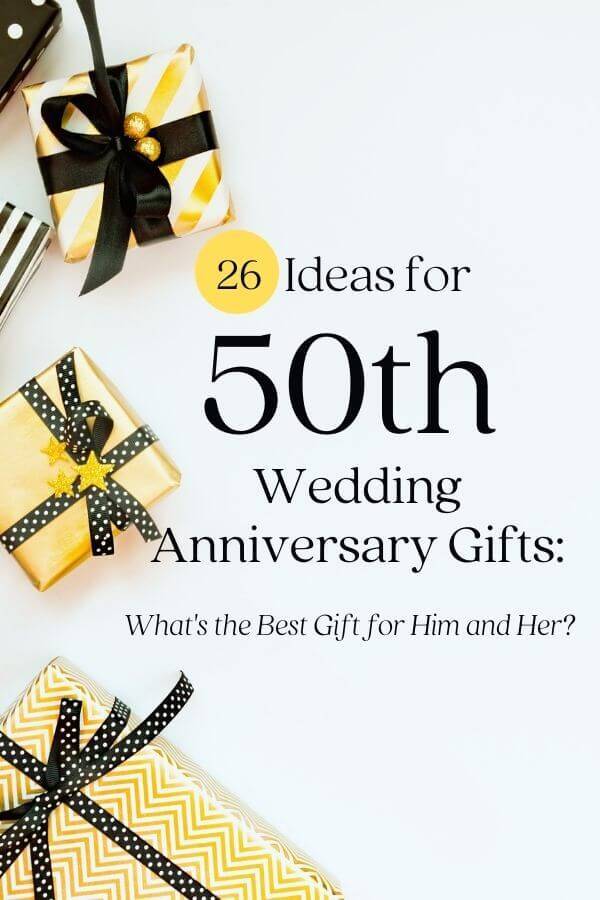 Best Golden Wedding Anniversary Gifts | 50th Anniversary Gifts | thortful
